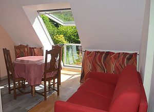 Location appartement Lannion Côte de Granit Rose Le salon